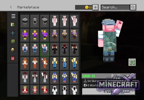 54 HD Capes Skin Pack for Minecraft Bedrock