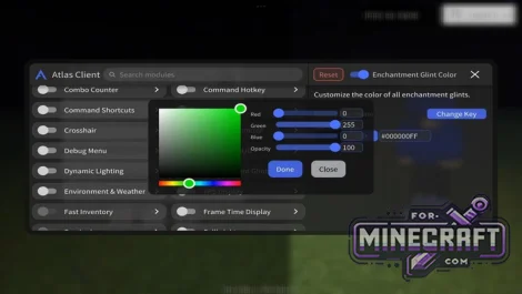 Atlas Client 2 (v2.2.18) for Minecraft Bedrock