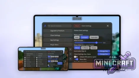 Atlas Client 2 (v2.2.18) for Minecraft Bedrock 26.44 (Android/iOS)