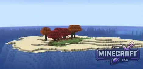 Autumn Island Seed for Minecraft Bedrock 26.30+