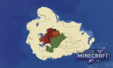 Autumn Island Seed for Minecraft Bedrock