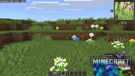 Bedrock MiniMap Addon v2.0.5 for Minecraft 1.21/26.50+