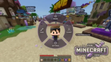 Blueberry Client Beta for Minecraft Bedrock 26.40+