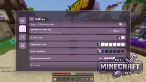 Blueberry Client Beta for Minecraft Bedrock 26.40+