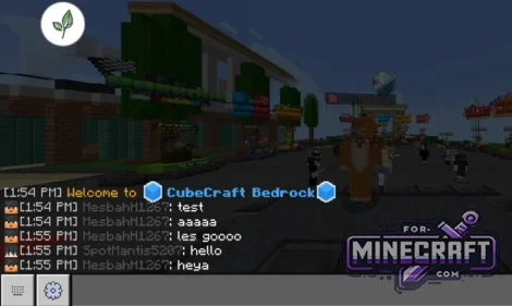Chat Heads Mod for Minecraft Bedrock