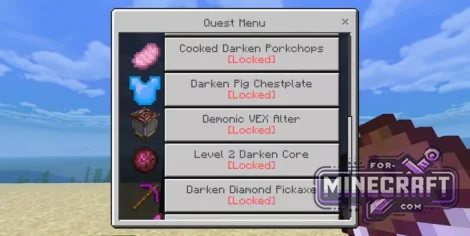 Dark Dimension Addon v1.1 for Minecraft Bedrock 26.50+