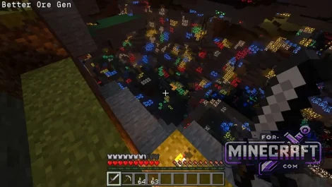 Extreme Ore Generation Addon for Minecraft Bedrock 1.21/26.50+