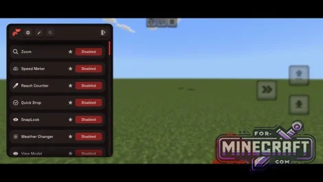 Flarial Mobile Client for Minecraft Bedrock 26.X