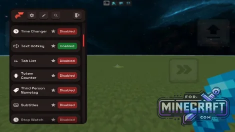 Flarial Mobile Client for Minecraft Bedrock 26.X