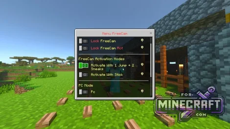 Free Camera Addon V2 for Minecraft Bedrock