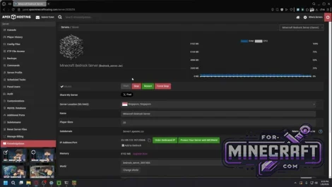 How to Make a Minecraft Bedrock Dedicated Server