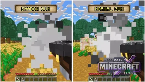 ImprovisedGuns Addon for Minecraft PE 1.21/26.40+