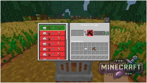 ImprovisedGuns Addon for Minecraft PE