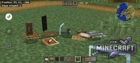ItemPhysic Mod v1.0.0 for Minecraft Bedrock 26.X