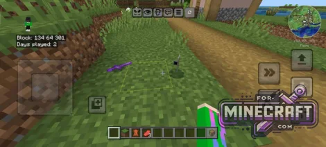 ItemPhysic Mod v1.0.0 for Minecraft Bedrock