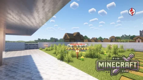 Luxury Modern Mansion Map for Minecraft Bedrock