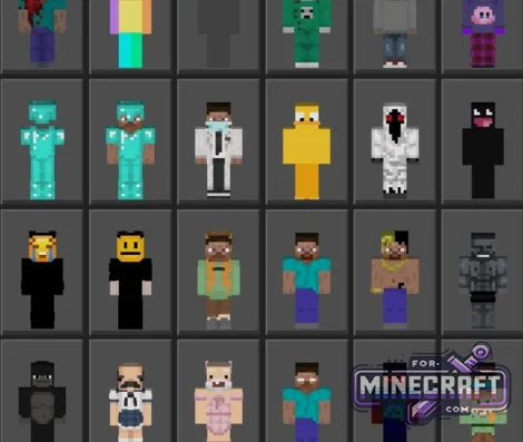 Meme Skin Pack for Minecraft Bedrock