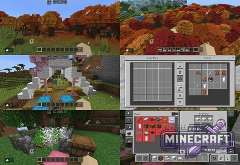Minecraft Bedrock Edition 26.40 - Dappled Forest, Cushions & Abandoned Camps