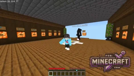 Mini Games & PvP Hub Map for Minecraft PE 1.21/26.50+
