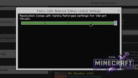 Patrix Texture Pack for Minecraft Bedrock