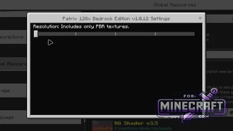 Patrix Texture Pack for Minecraft Bedrock