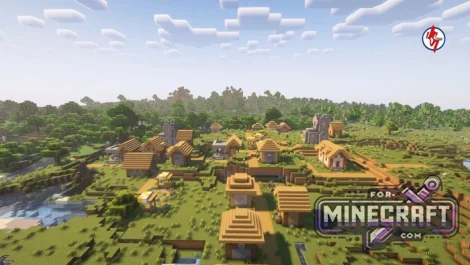 Plains Survival House Map for Minecraft PE