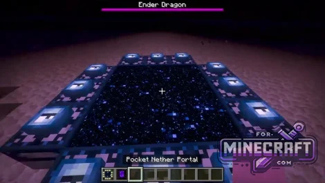Portable Portals Addon for Minecraft PE 1.21/26.X