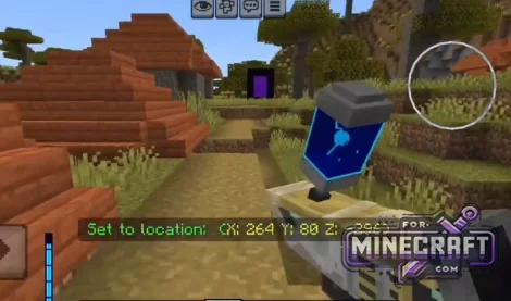 Rick's Portal Gun Addon v1.0 for Minecraft Bedrock