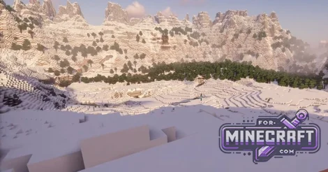 Snowy Mountain Valley Seed for Minecraft Bedrock