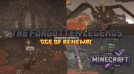 The Forgotten Legends Addon for MCPE 1.21/26.40+