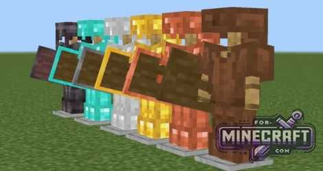Vanilla Shields Plus Addon v1.2 for Minecraft Bedrock