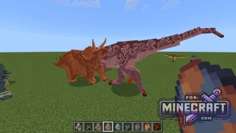 Dinosaurs Time Addon for Minecraft Bedrock