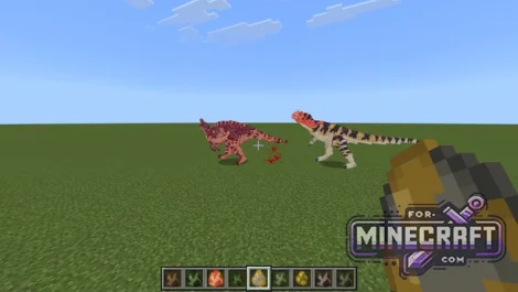 Dinosaurs Time Addon for Minecraft Bedrock
