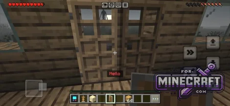 (Don't) Open The Door Add-On v1.0.3 for Minecraft Bedrock