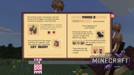 Fungus Hazard Addon v1.0.15 (Parasite Mods) for Bedrock Edition 26.45+