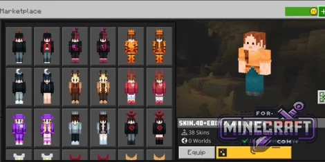 Hive Style Eboy & Egirl Skinpack for Minecraft Bedrock 26+