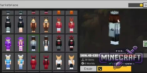 Hive Style Eboy & Egirl Skinpack for Minecraft