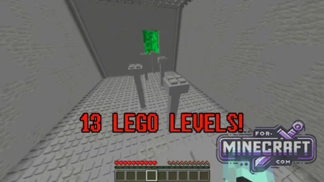 Lego Parkour Map for Minecraft Bedrock