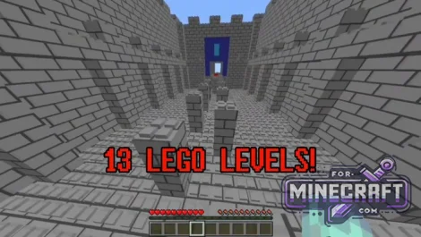 Lego Parkour Map for Minecraft Bedrock