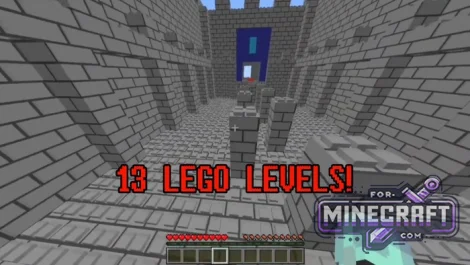 Lego Parkour Map for Minecraft Bedrock
