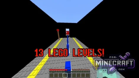 Lego Parkour Map for Minecraft Bedrock