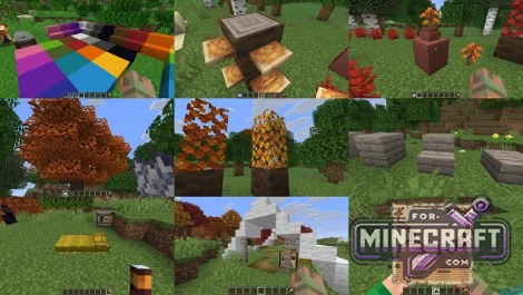 Minecraft Bedrock 26.50 - Dappled Forest, Straw Beds and Cushions