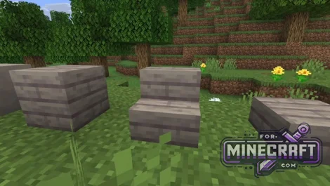Minecraft Bedrock 26.50 Concrete and Wool Steps