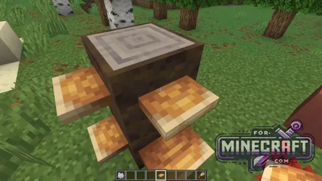 Minecraft Bedrock 26.50 Springy Shelf Mushroom