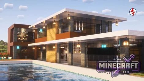 Modern Coastal Villa Map