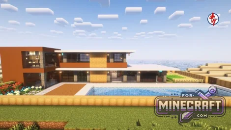 Modern Coastal Villa Map