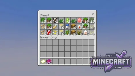 One Chest Map for Minecraft Bedrock 26.60+