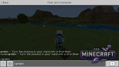 Ore Miner Addon for Minecraft Bedrock 26.50+