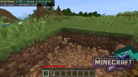 Ore Miner Addon for Minecraft Bedrock 26.50+