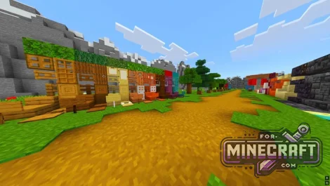 Saturation Texture Pack for Minecraft Bedrock